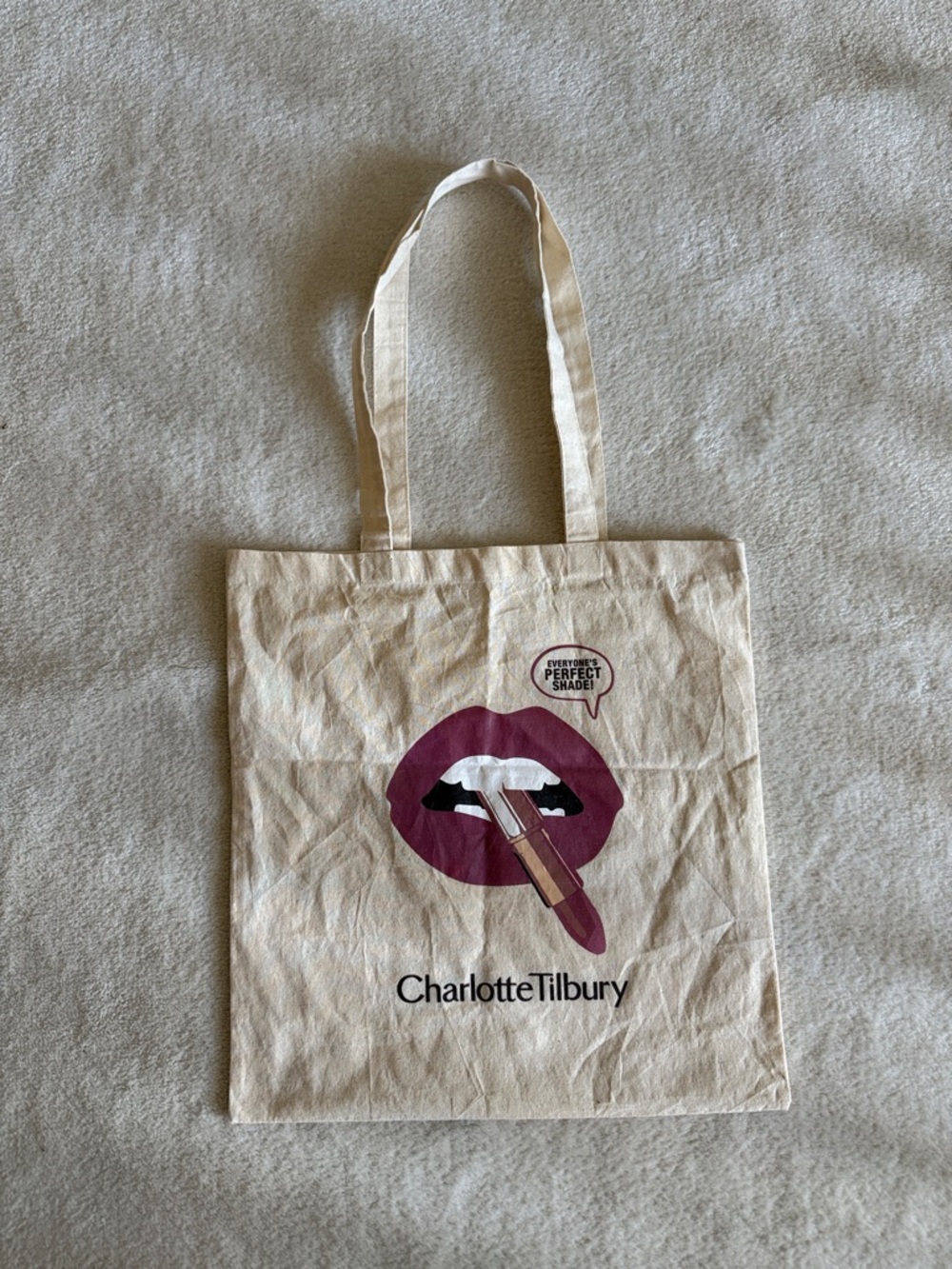Charlotte Tilbury Pillowtalk tote bag